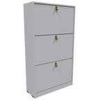 Zapatero Organizador Blanco Nórdico 3 Niveles