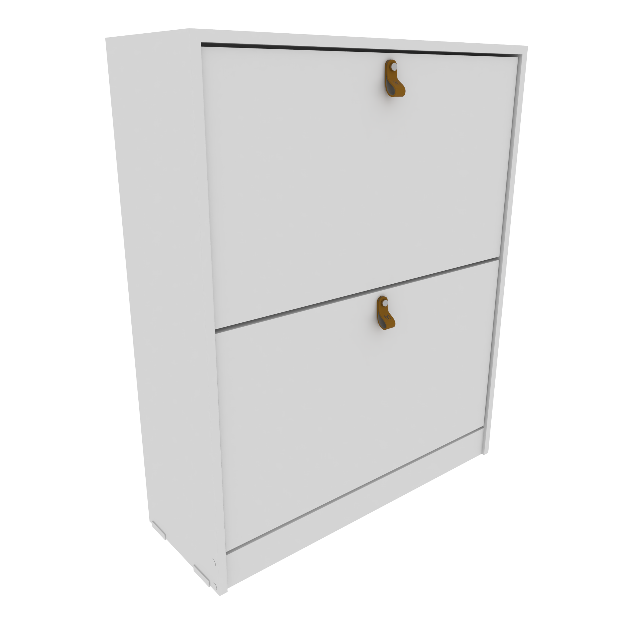 Zapatero Organizador Blanco Nórdico 2 Niveles